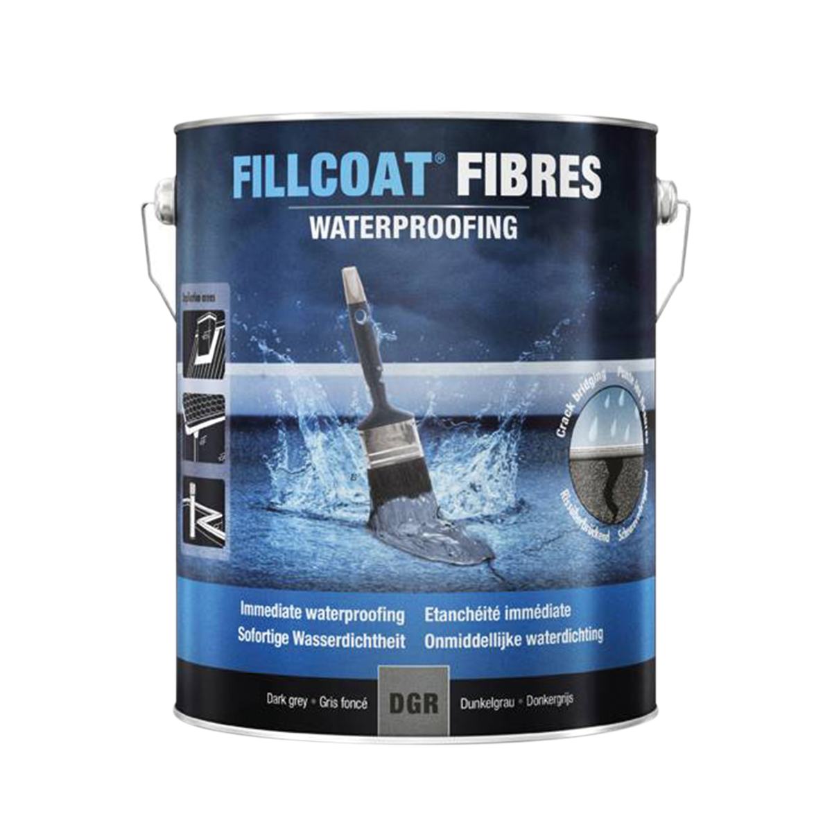 Fillcoat Waterdichting met vezels – COATING