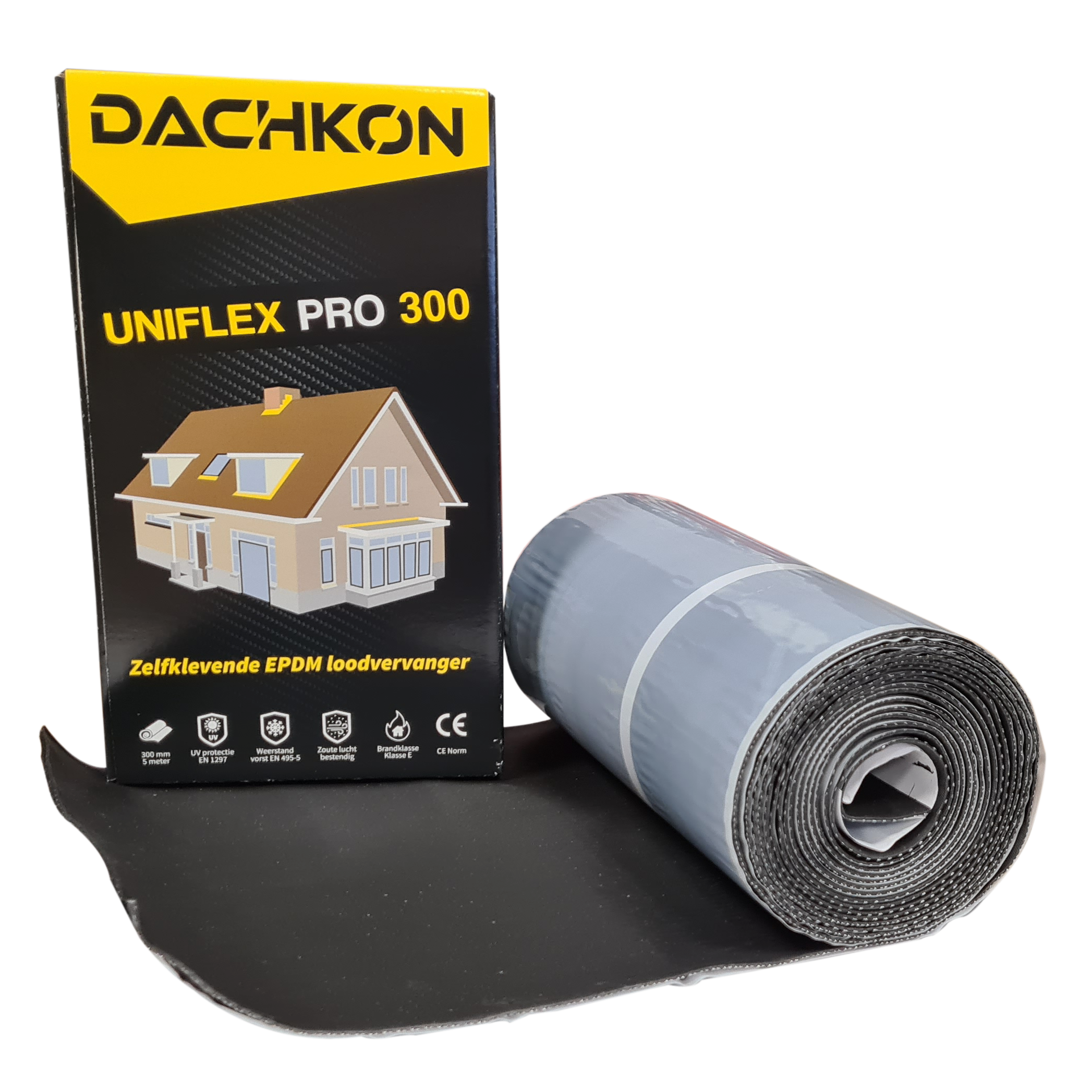 Dachkon Uniflex Pro 300 Loodvervanger – 300 x 5000 mm